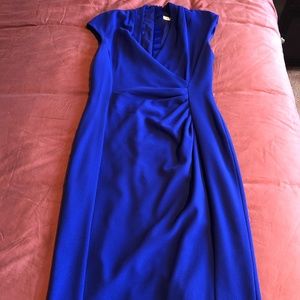L.K. Bennett  Blue Marlene Dress